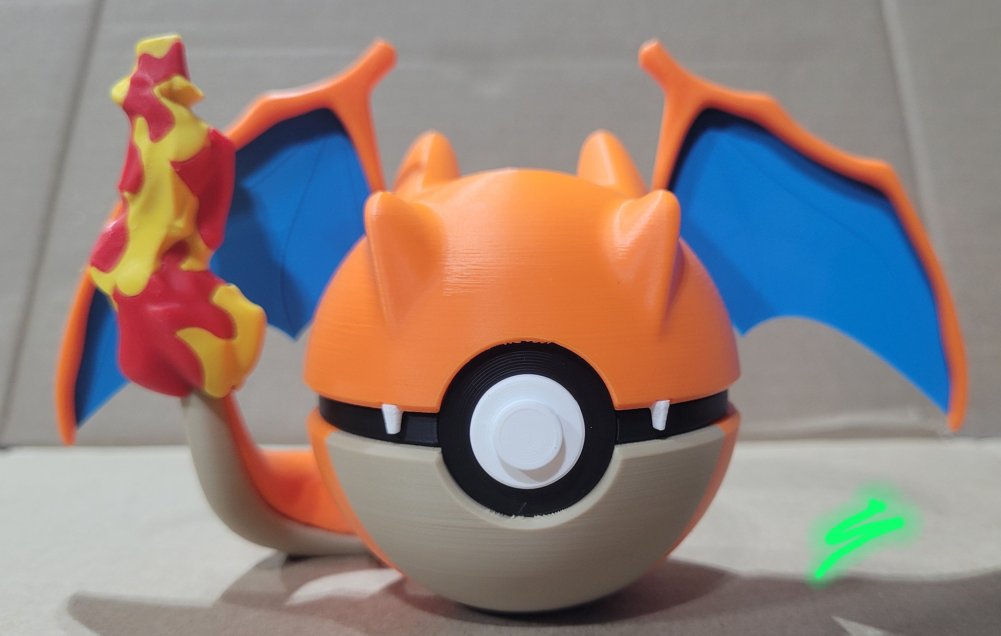 3D printed character balls