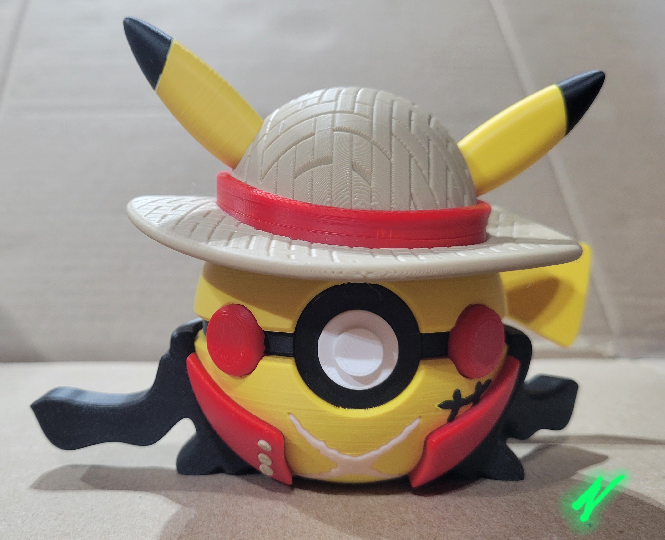 3D printed character balls